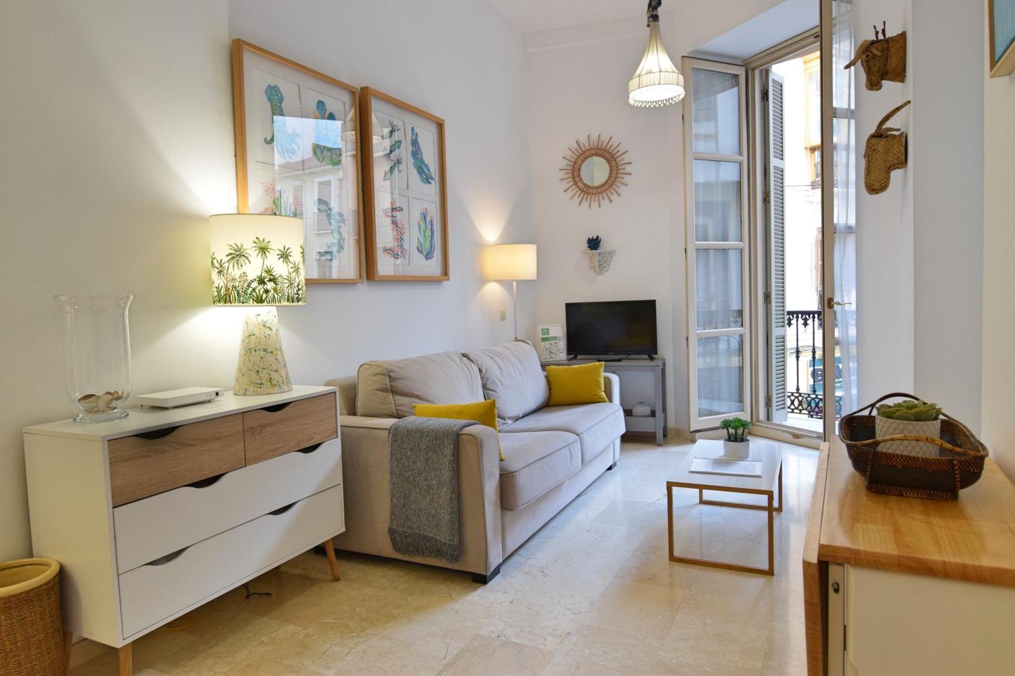 Apartamento Santos 7 マラガ エクステリア 写真