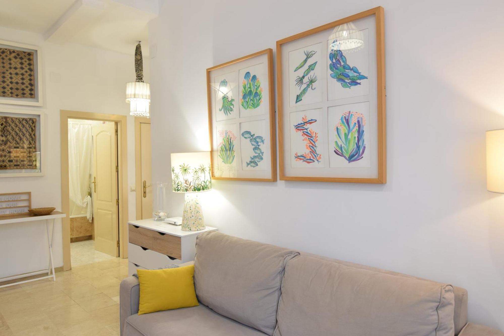Apartamento Santos 7 マラガ エクステリア 写真